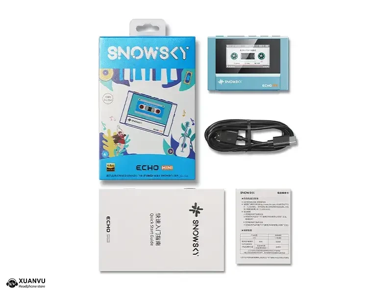 Máy nghe nhạc FiiO Snowsky Echo Mini bộ phụ kiện