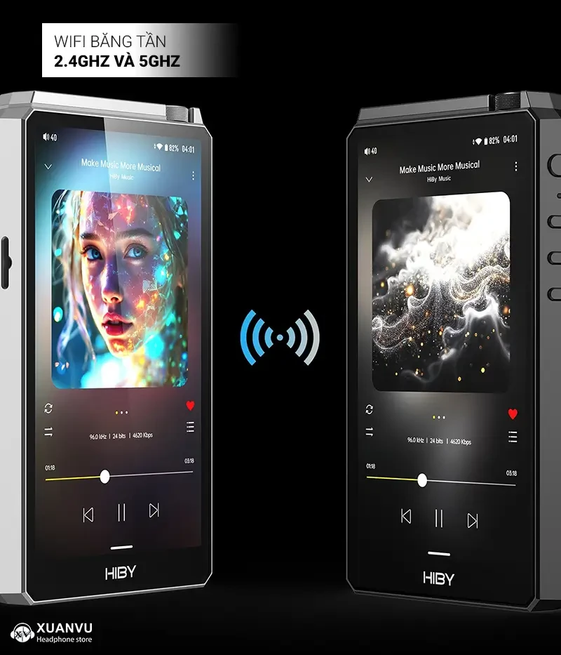 Máy nghe nhạc HiBy R6 III 2025 wifi