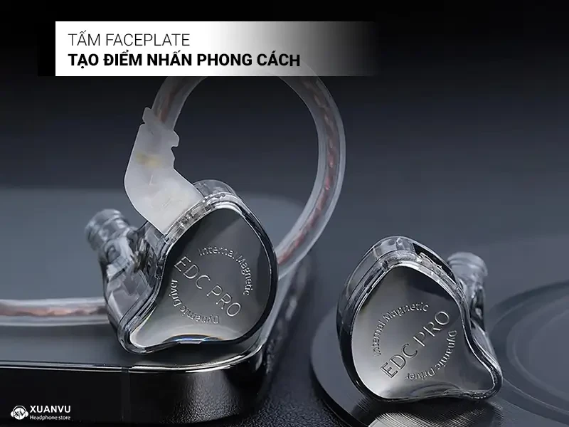Tai nghe KZ EDC Pro faceplate
