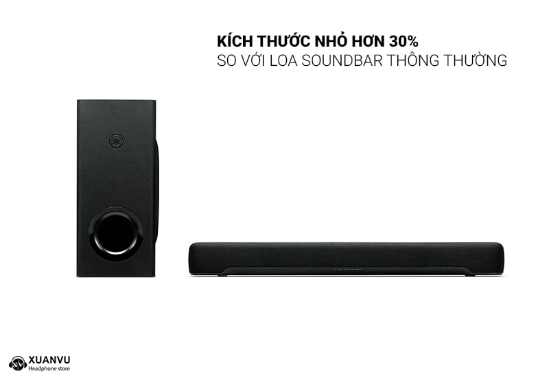Loa soundbar Yamaha SR-C30A thiết kế 