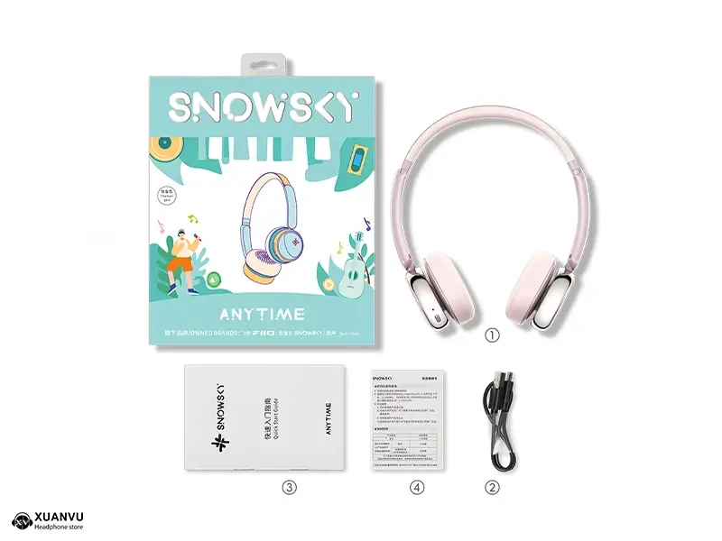 Tai nghe FiiO Snowsky Anytime phụ kiện