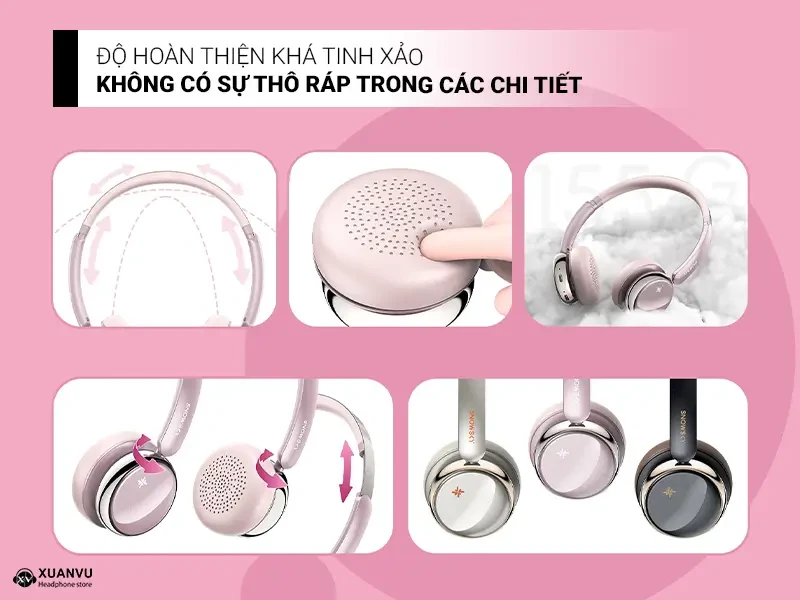 Tai nghe FiiO Snowsky Anytime độ hoàn thiện