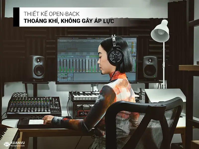 Tai nghe Audio Technica ATH-R30x thiết kế