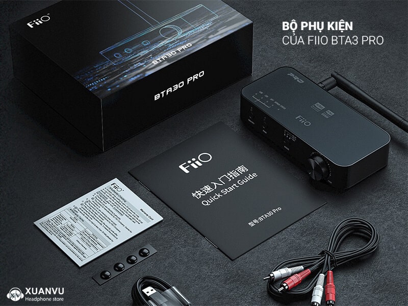 Bluetooth Transceiver FiiO BTA30 Pro phụ kiện