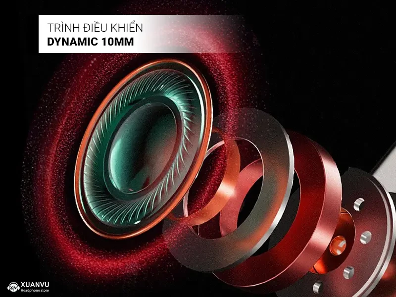 Tai nghe CCA Phoenix - 3.5mm (có Mic) trình điều khiển động