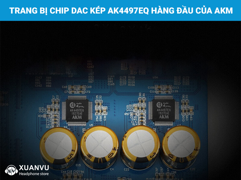 DAC/AMP Topping D70S trang bị chip dac kép