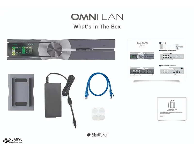 iFi SilentPower Omni Lan phụ kiện