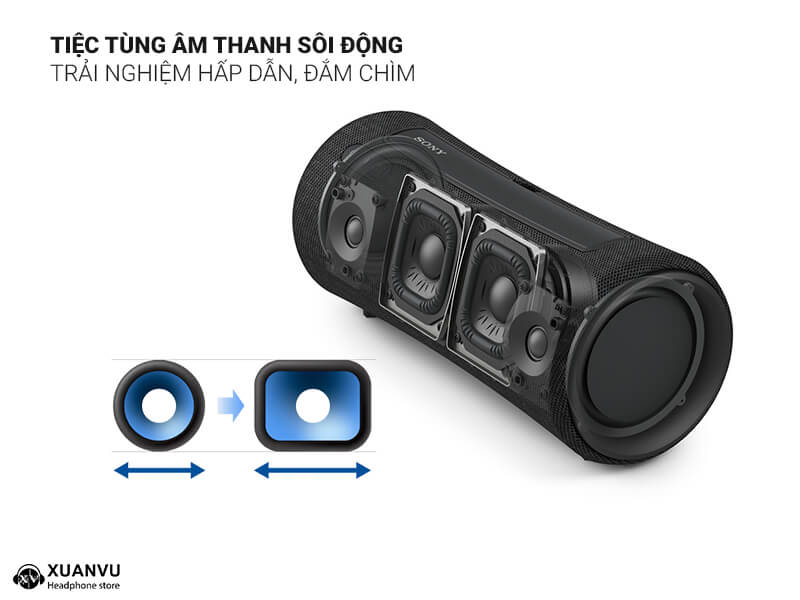 Loa Bluetooth Sony SRS-XG300 cấu hình loa