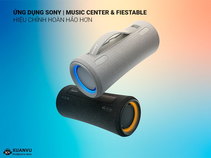 Loa Bluetooth Sony SRS-XG300 ứng dụng