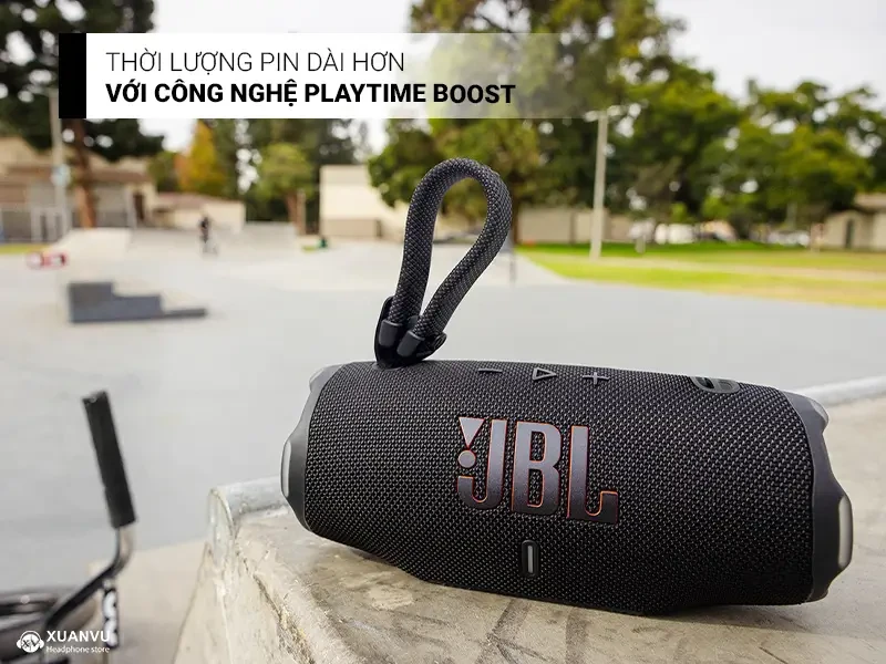 Loa Bluetooth JBL Charge 6 thời lượng pin