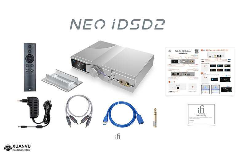 iFi Neo iDSD 2 bộ phụ kiện