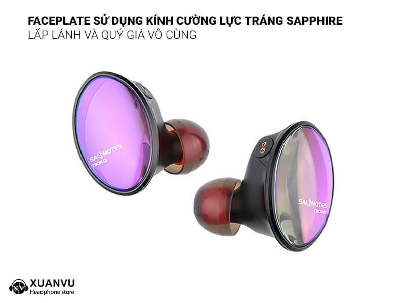 Tai nghe 7Hz x Crinacle: Salnotes Dioko faceplate