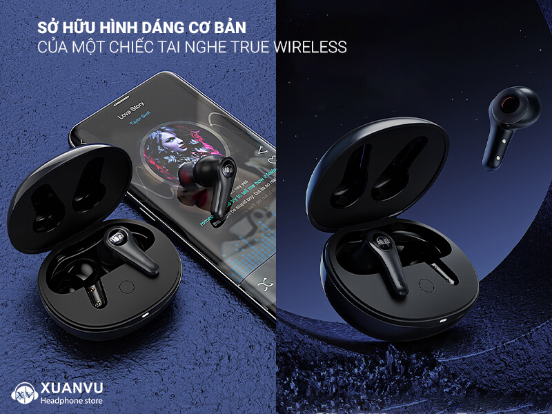 Tai nghe True Wireless Monster Clarity 8.0 ANC thiết kế