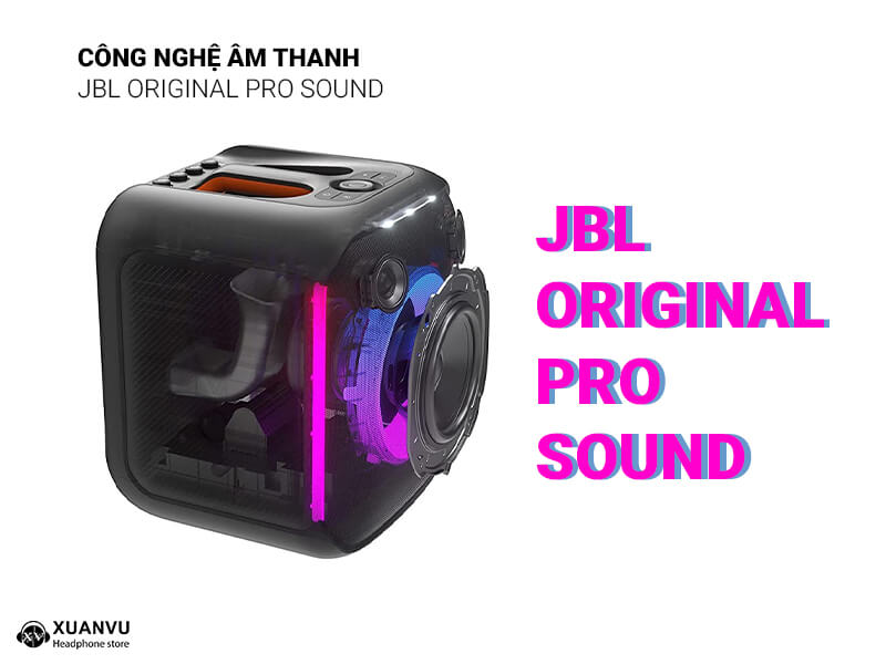 Loa bluetooth JBL Partybox Encore Essential công nghệ âm thanh