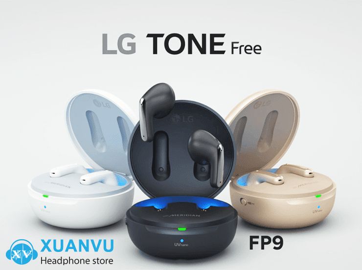 Tai nghe True Wireless LG Tone Free Tone-FP9  - thiết kế