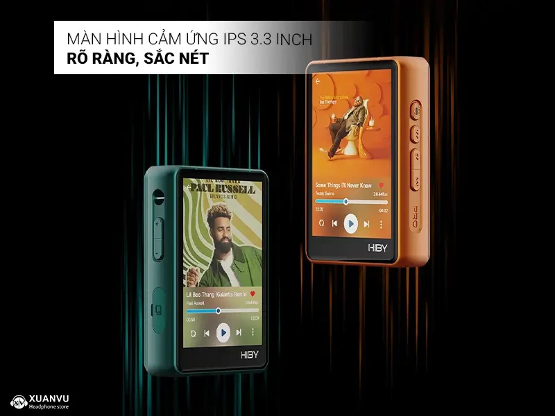 Máy nghe nhạc Hiby R3Pro II màn hình