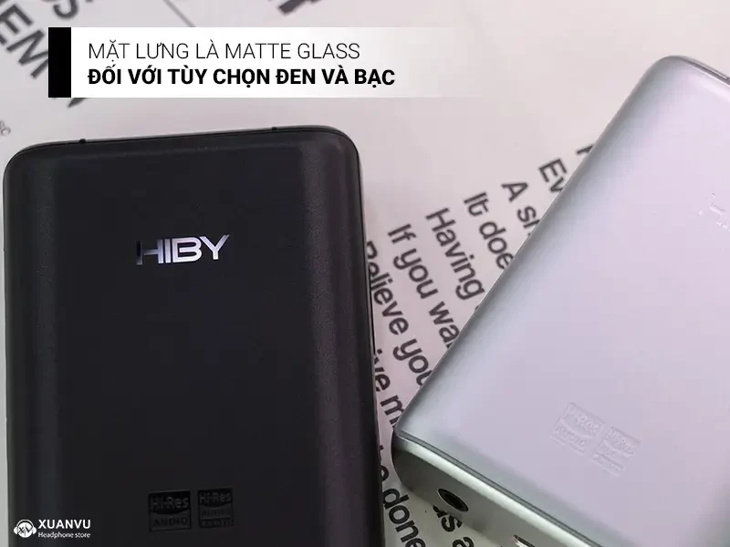 Máy nghe nhạc Hiby R3Pro II mặt lưng 2