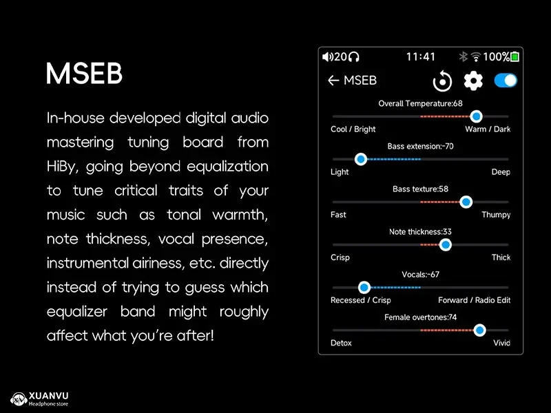 Máy nghe nhạc Hiby R3Pro II mseb