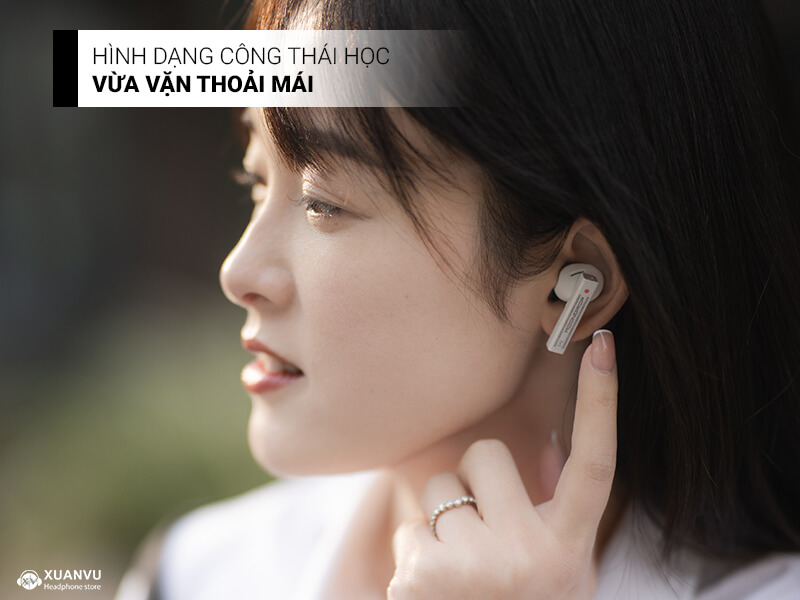 Tai nghe True Wireless Moondrop Ultrasonic hình dạng