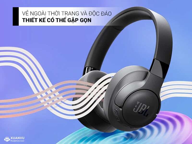 Tai nghe bluetooth JBL Tune 770NC thiết kế 