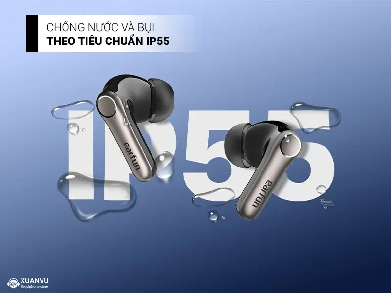 Tai nghe bluetooth Earfun Air Pro 4+ chống nước 