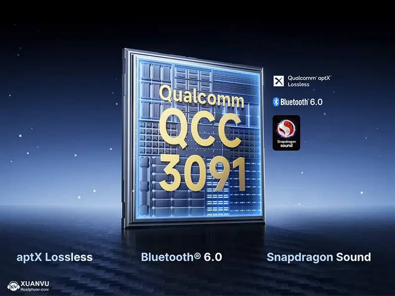 Tai nghe bluetooth Earfun Air Pro 4+ chip qualcomm