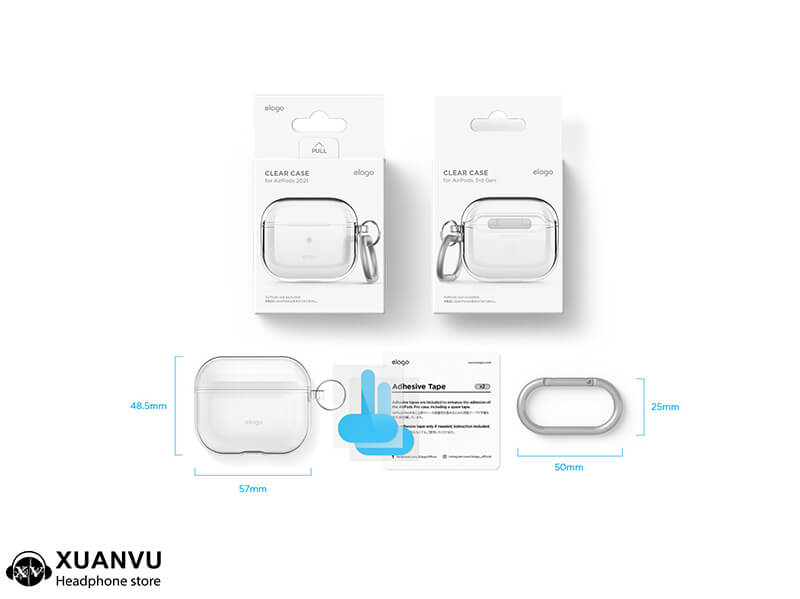 Case AirPods 3 Elago Clear Hang 3