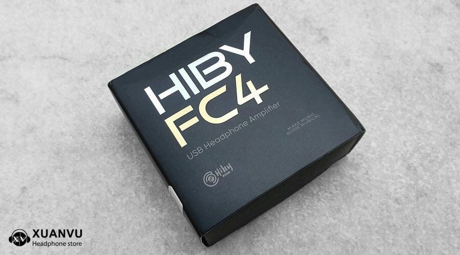 Phần hộp bìa của HiBy FC4