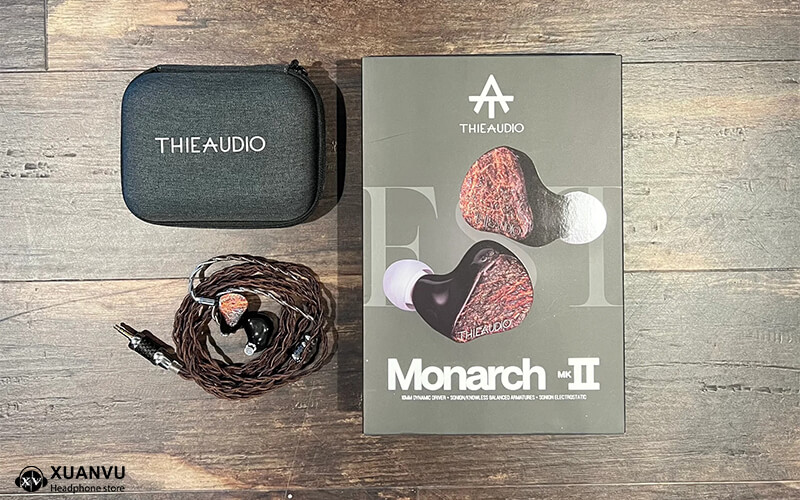Đánh giá tai nghe ThieAudio Monarch MKII phụ kiện