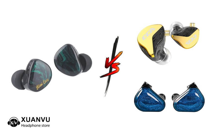 So sánh Kiwi Ears Cadenza với những mẫu IEM khác