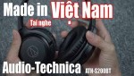 Audio-Technica ATH-S200BT - Tai nghe MADE IN VIỆT NAM