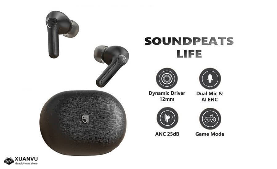 Nhiều công nghệ nổi bật được trang bị Soundpeats Life