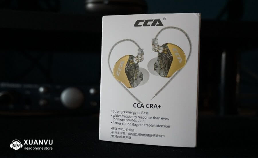 Phần hộp bìa của CCA CRA+
