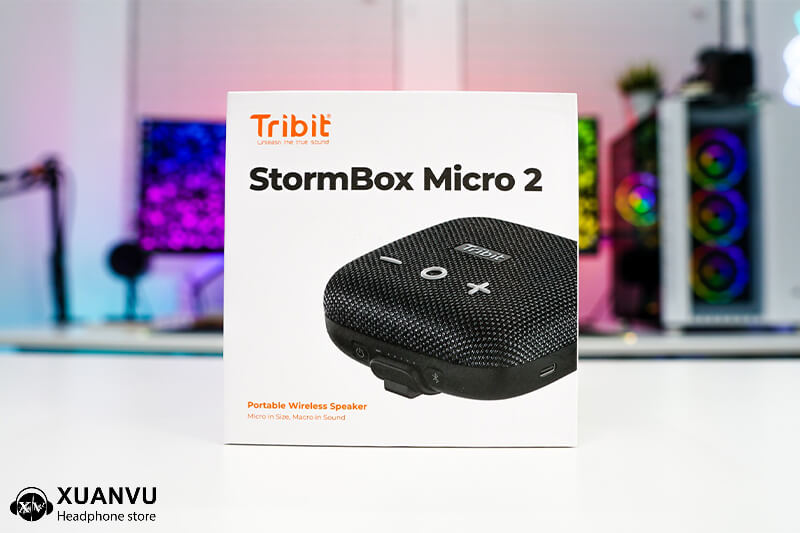 Đánh giá loa Tribit Stormbox Micro 2 bao bì