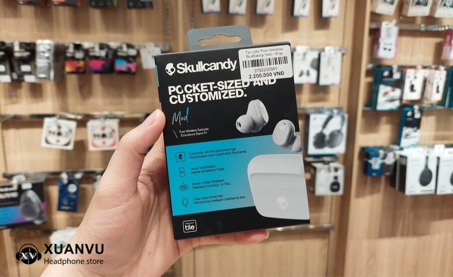 Hộp bìa của Skullcandy Mod True Wireless