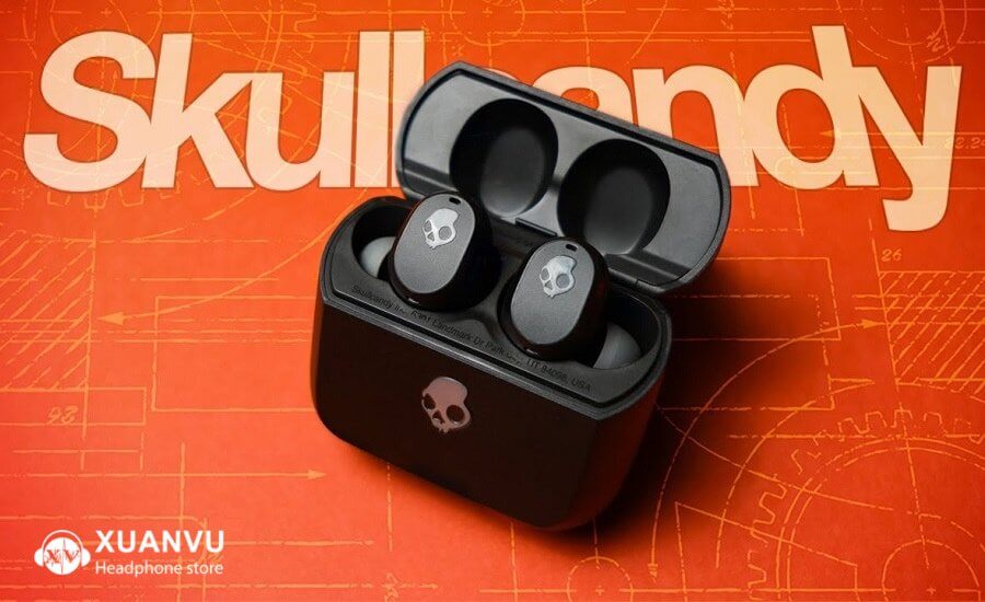 Skullcandy Mod True Wireless có nút bấm điều khiển dạng vật lý