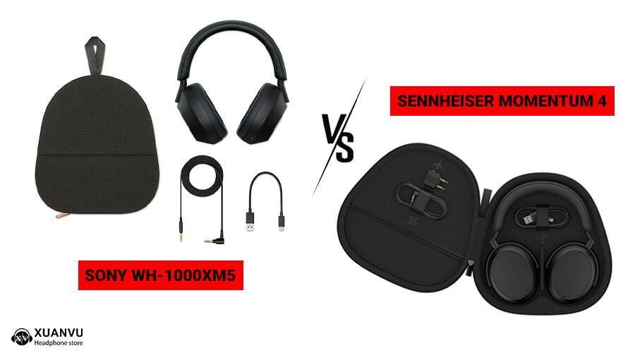 so sánh tai nghe Sennheiser Momentum 4 Wireless và Sony WH-1000XM5
