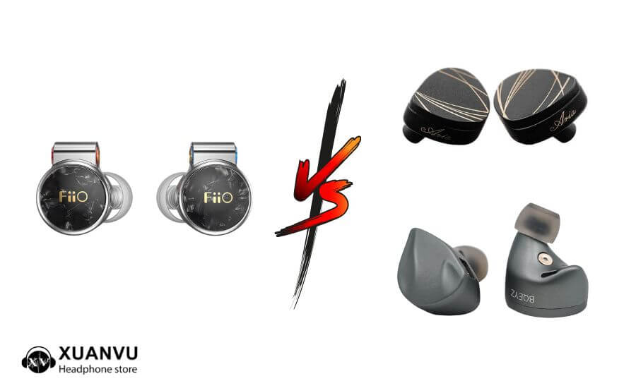 So sánh FiiO FD3 Pro với những chiếc tai nghe khác