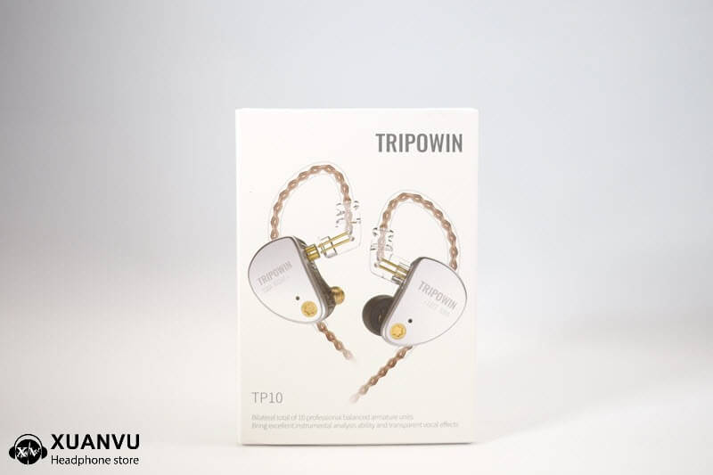 Đánh giá tai nghe Tripowin TP10 bao bì 