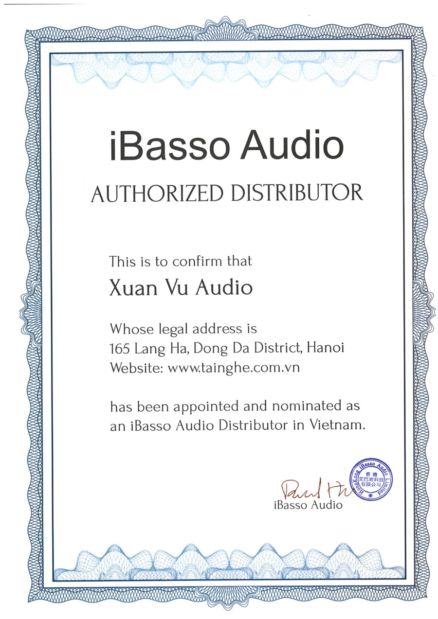 Đơn vị phân phối iBasso chính hãng, giá rẻ - Xuân Vũ Audio hình 2