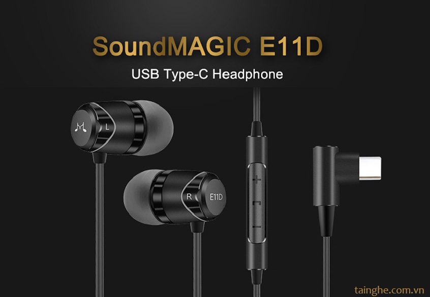 SoundMAGIC E11D : Tai nghe đi kèm DAC/AMP