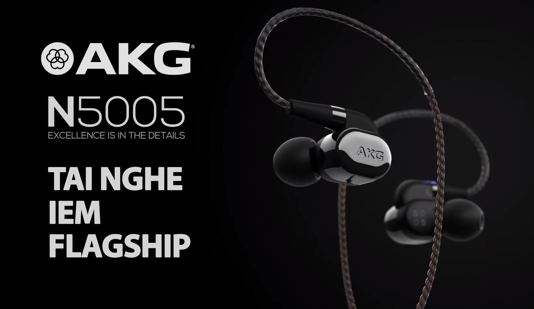 Đánh giá AKG N5005 : Tai nghe IEM Flagship của AKG