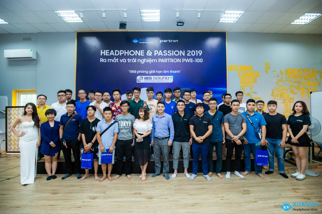 Sự kiện Headphone & Passion 2019 : Ra mắt và trải nghiệm Partron PWE-100