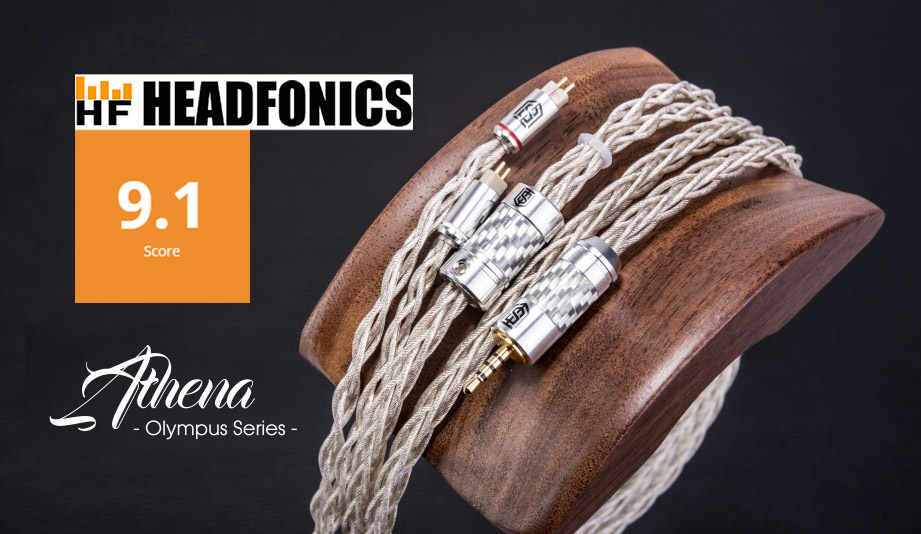 Satin Audio Athena : Đạt 9.1/10 điểm từ trang đánh giá âm thanh uy tín Headfonics.com