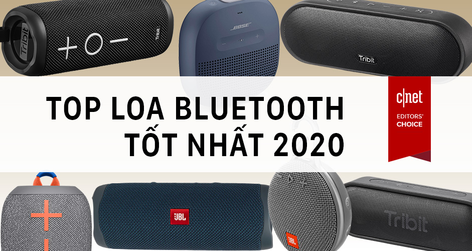 10 mẫu loa không dây Bluetooth tốt nhất 2020 từ cnet.com