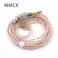 KZ Cable Copper Silver Mixed Plated MMCX