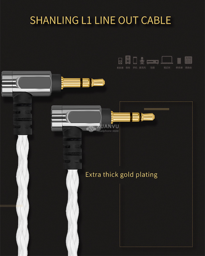 Shanling L1 Line out cable