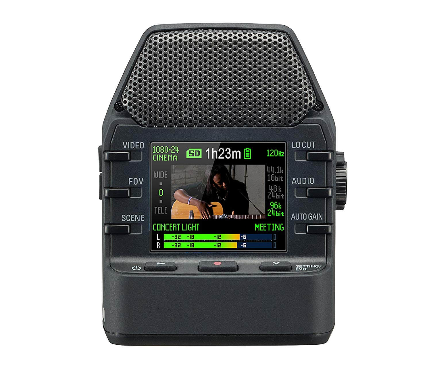 Máy quay phim cầm tay Zoom Q2n tích hợp Micro X-Y