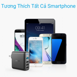  Sạc Anker 4 cổng có 1 cổng Quick Charge 3.0 Model A2040