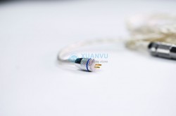 Braded Silver Cable for ZST/ZSR/ES3/ED12